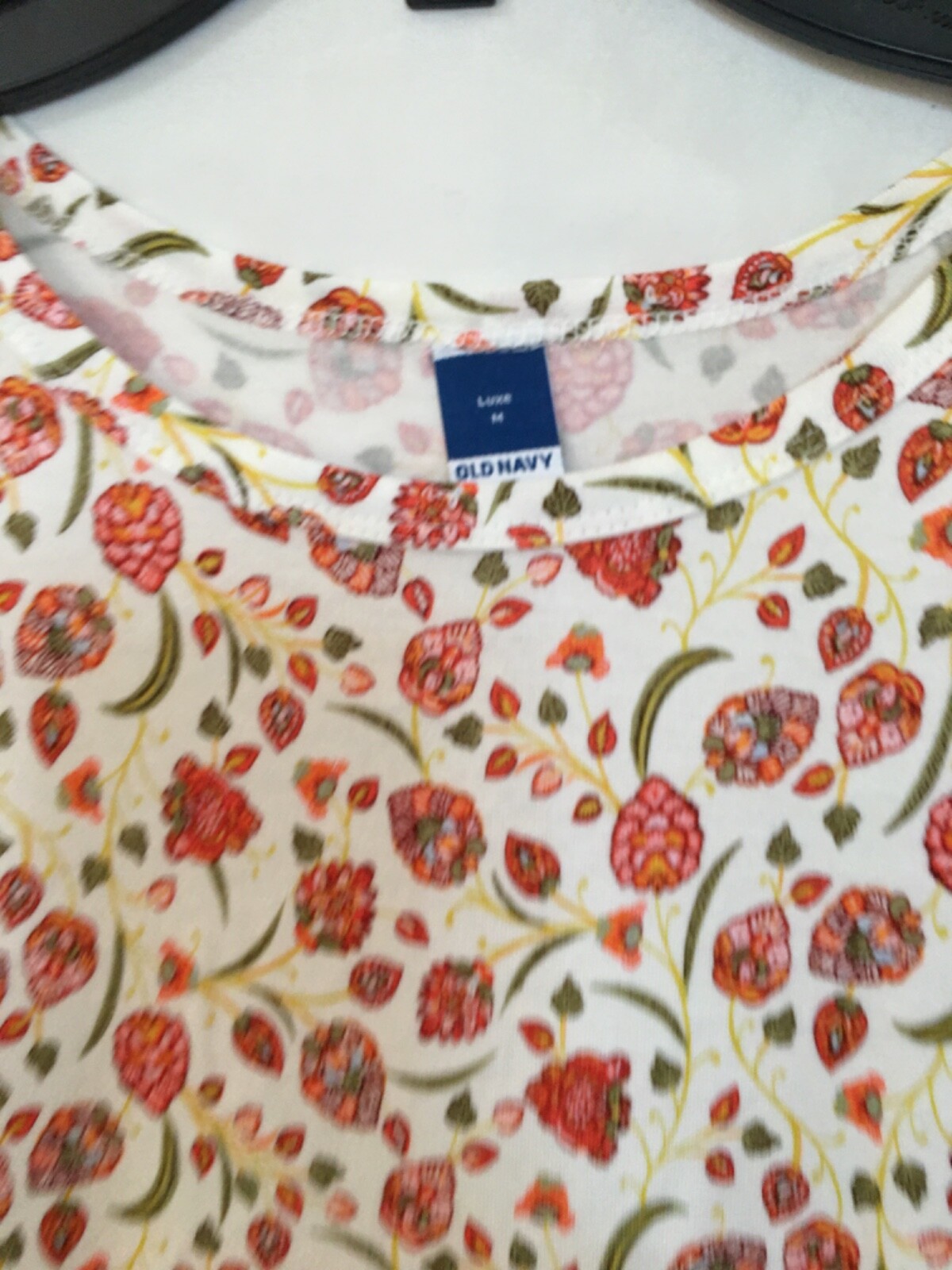 New Old Navy Sleeveless Floral Luxe Swing Tank Top for Women size M,L