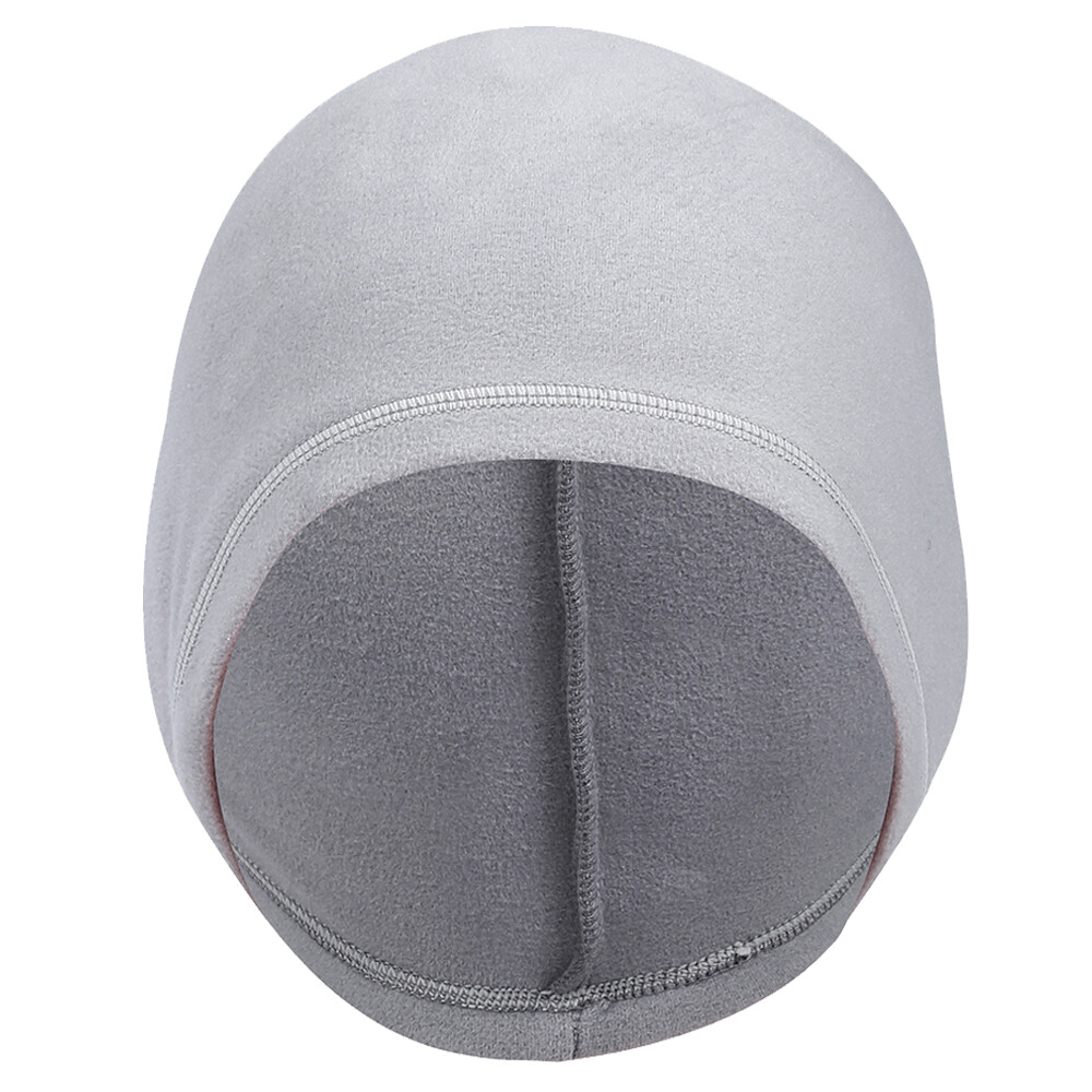 Winter Warm Skull Cap Fleece Beanie Hat Windproof Helmet Liner Cap for Men Women