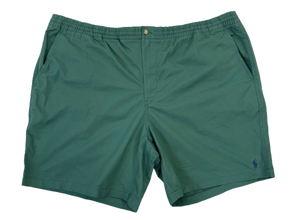 Polo Ralph Lauren Green Elastic Waistband Shorts Classic Fit B&T