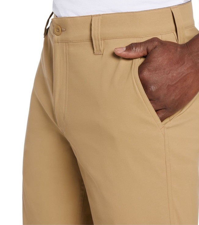 Eddie Bauer Tech Men’s Chino Pants Khaki 32 X 30 Water Repellent UPF50 Stretch