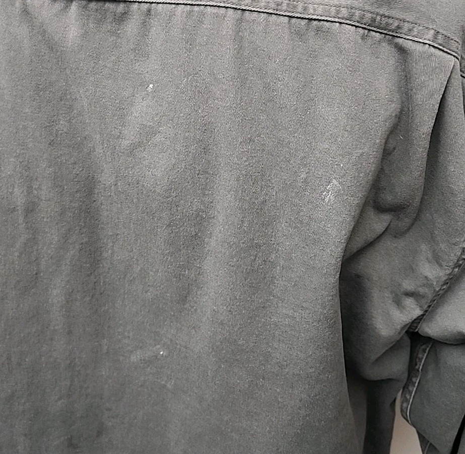 Levi’s Jacket Shacket Shirt Mens XL Sherpa Lined Button Up Light Gray