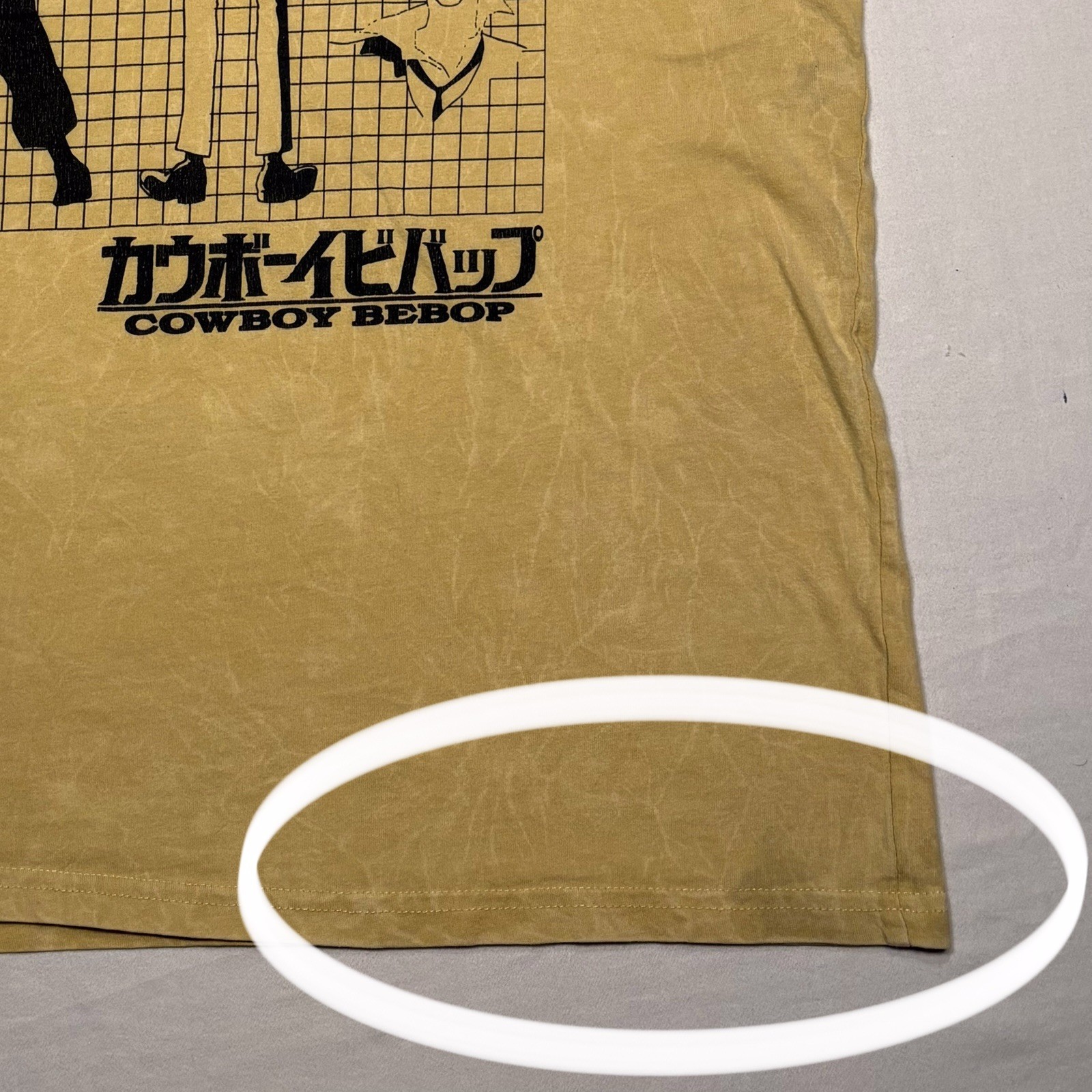 Vintage Cowboy Bebop Shirt Men Large Anime Spike Spiegel Faye Funimation Sunrise