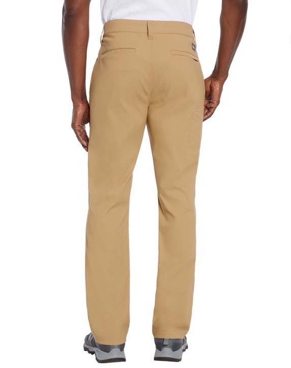 Eddie Bauer Tech Men’s Chino Pants Khaki 32 X 30 Water Repellent UPF50 Stretch