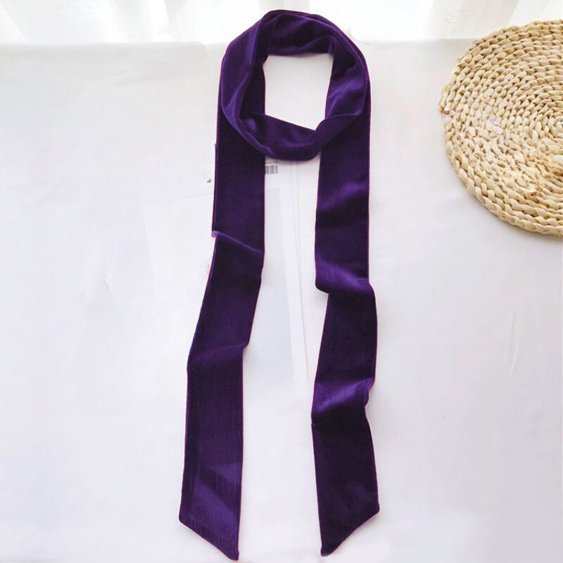 Lady Velvet Waist Belt Sash Strap Dress Coat Waistband Classic Hair Tie Ribbon