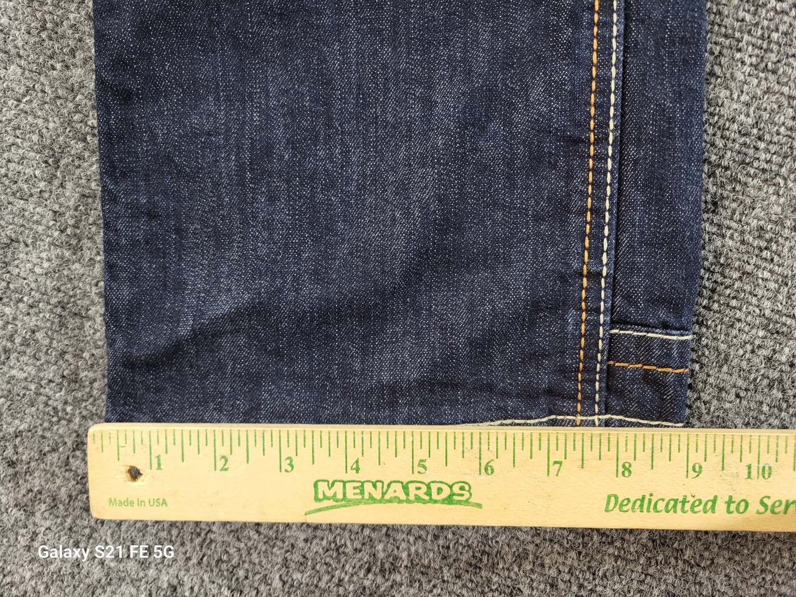 Ariat Fire Resistant M4 Relaxed Straight Jeans Mens 36×30 Dark Wash Stretch