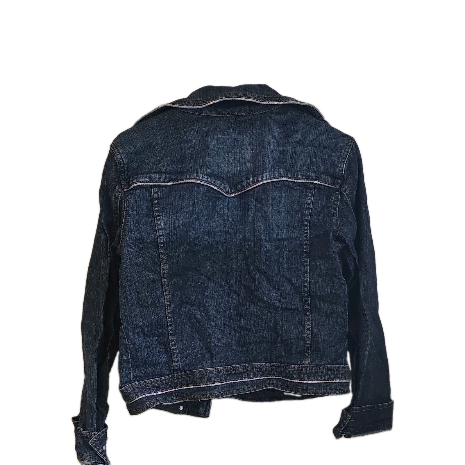 U.S. Polo Assn. Jeans Co Jean Jacket Womens Medium Trucker Blue Denim Pockets