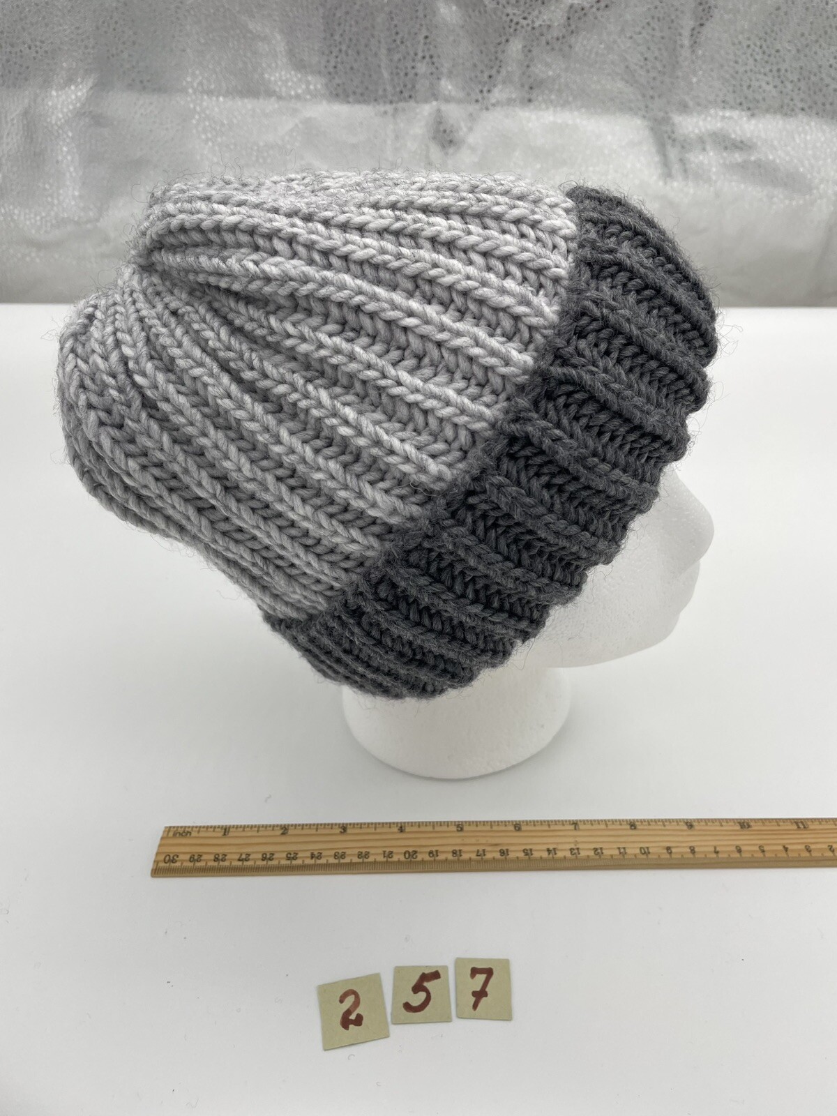 Italian knitted winter hat