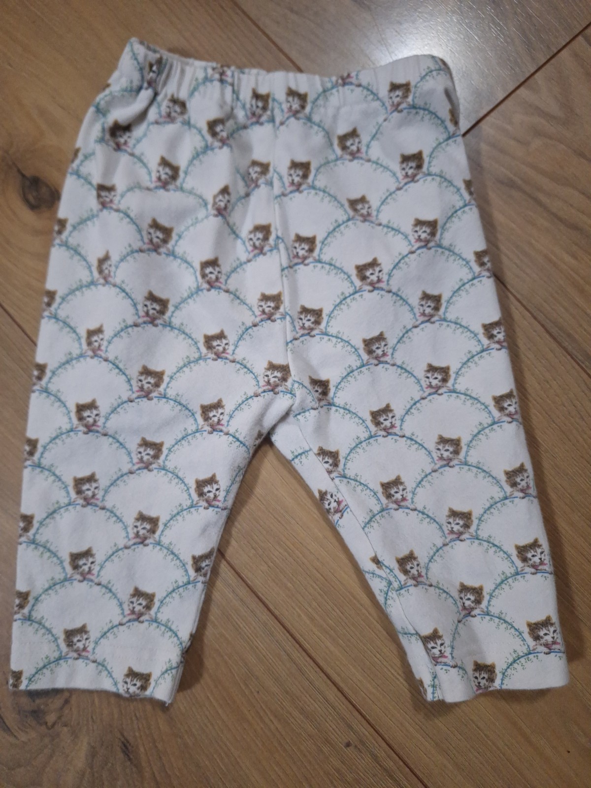 Uniqlo Paul & Joe Cat Print Leggings Pants 12-18 Months Cotton/Spandex