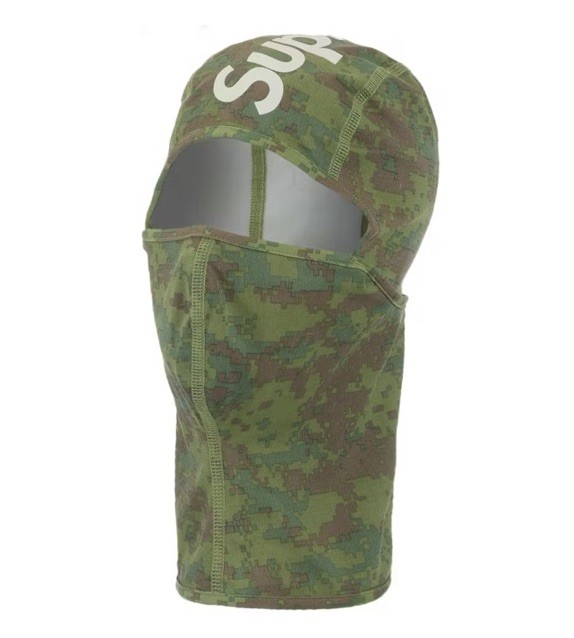 BRAND NEW! Supreme Heat Reactive Digi Camo Balaclava Olive FW25 – SHIPS NOW!