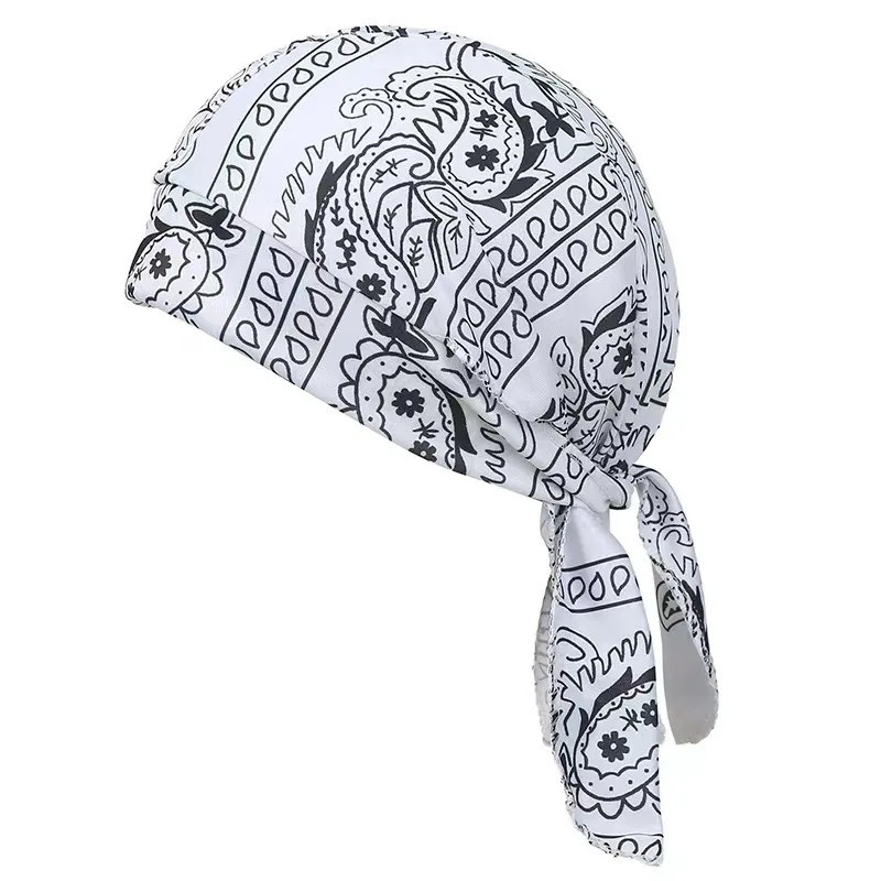 Elastic Motorcycle Wrap Biker Du Bandana Paisley Doo Rag Head Skull Cap Durag US