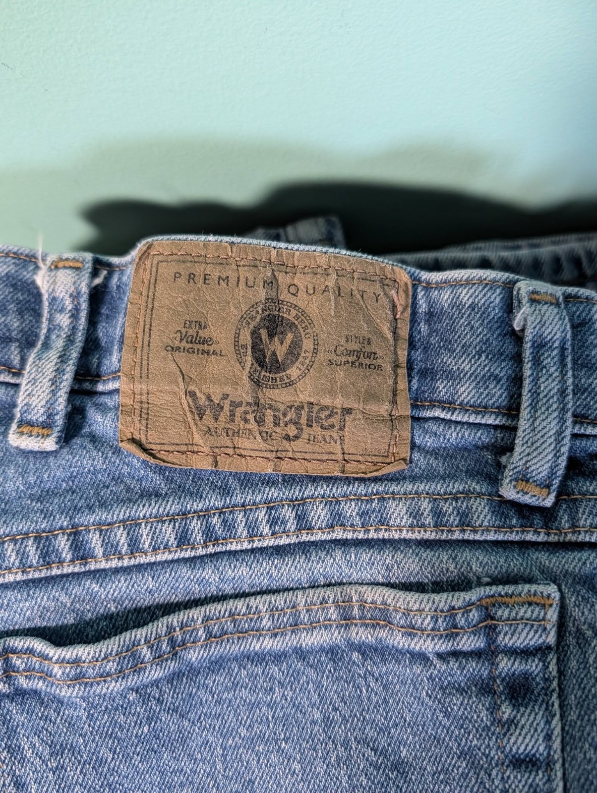 Wrangler Jeans Men Size 38 X 32 Lot of 3 Pairs Regular Fit 99% Cotton 1% Spandex