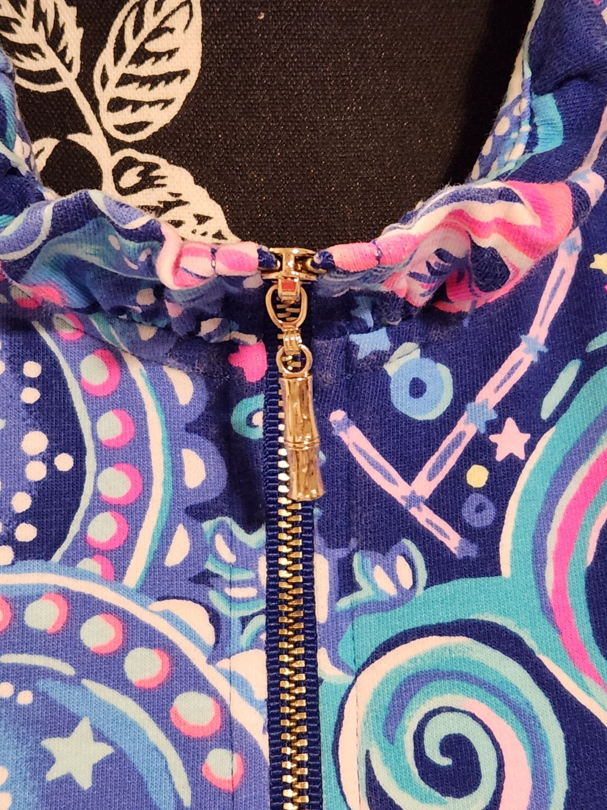 🦄LARGE VERY HTF Lilly Pulitzer🦄 – UPF 50+ Skipper Ruffle Neck Popover Dress