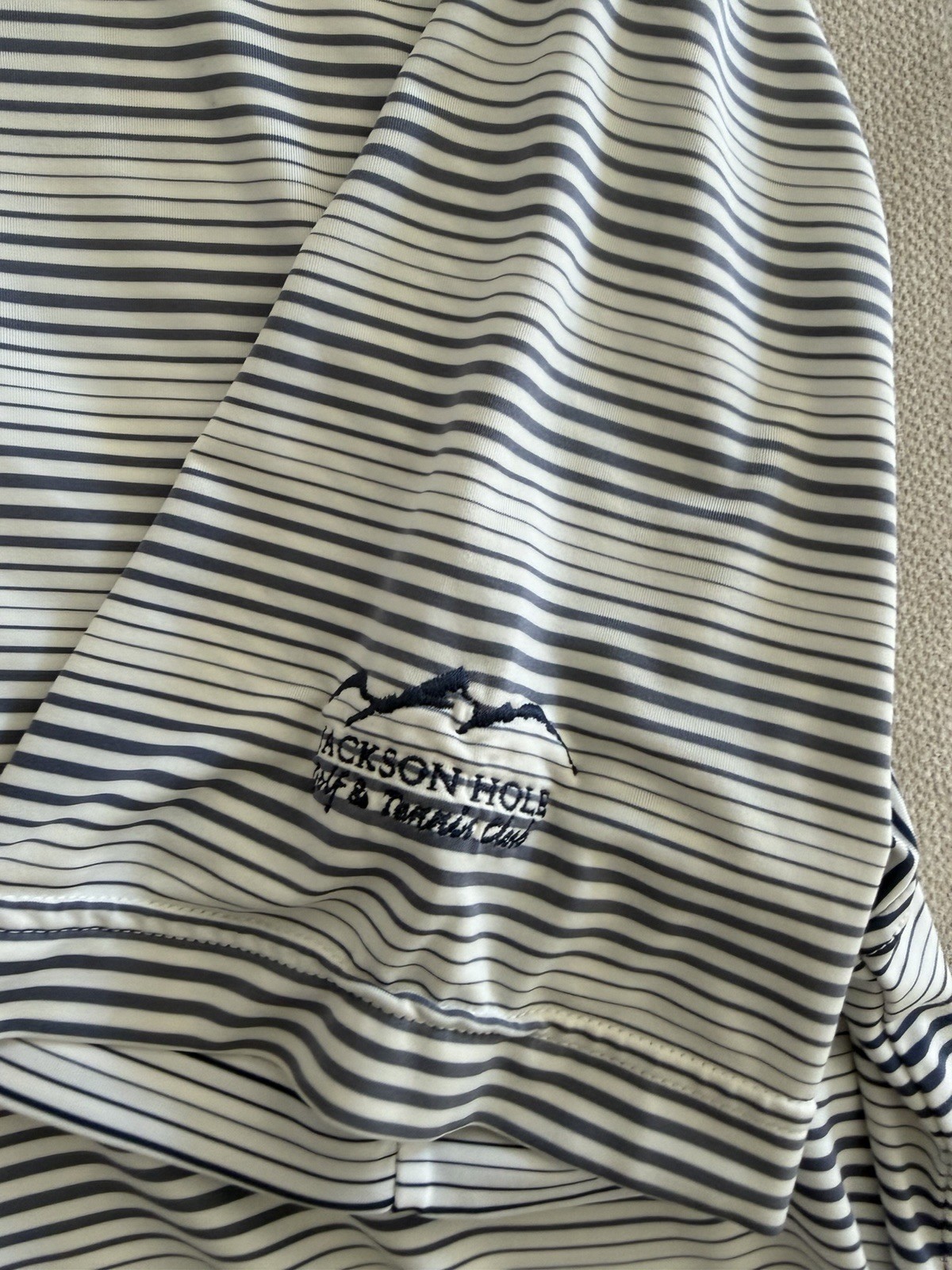 Peter Millar Summer Cumfort Jackson Hole Golf Polo Size M