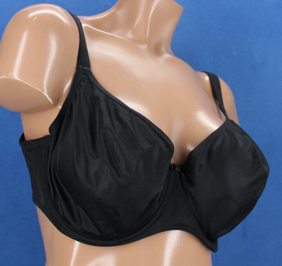 Fantasie FL4520BLK Underwire Unlined Full Coverage Bra NWT Size 36FF 36GG #H6775