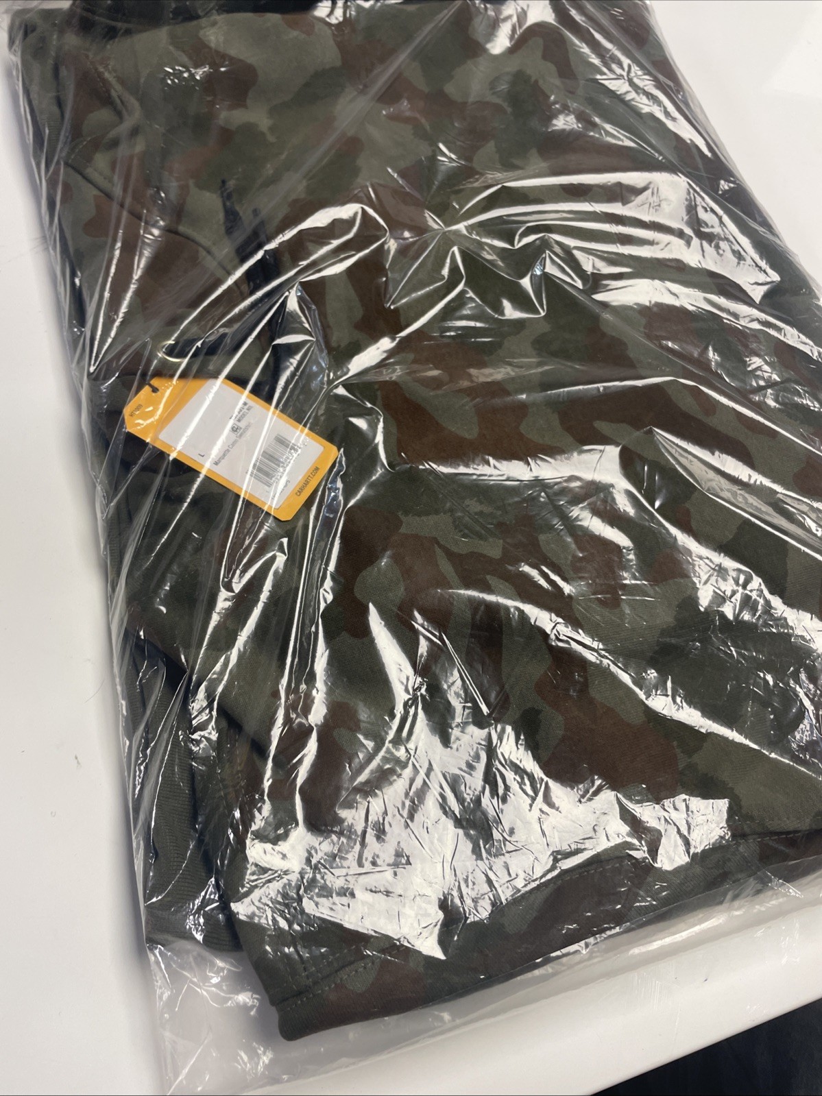 Carhartt Men’s Marquette Camouflage Hooded Sweatshirt Hoodie L Large NWT Hunting