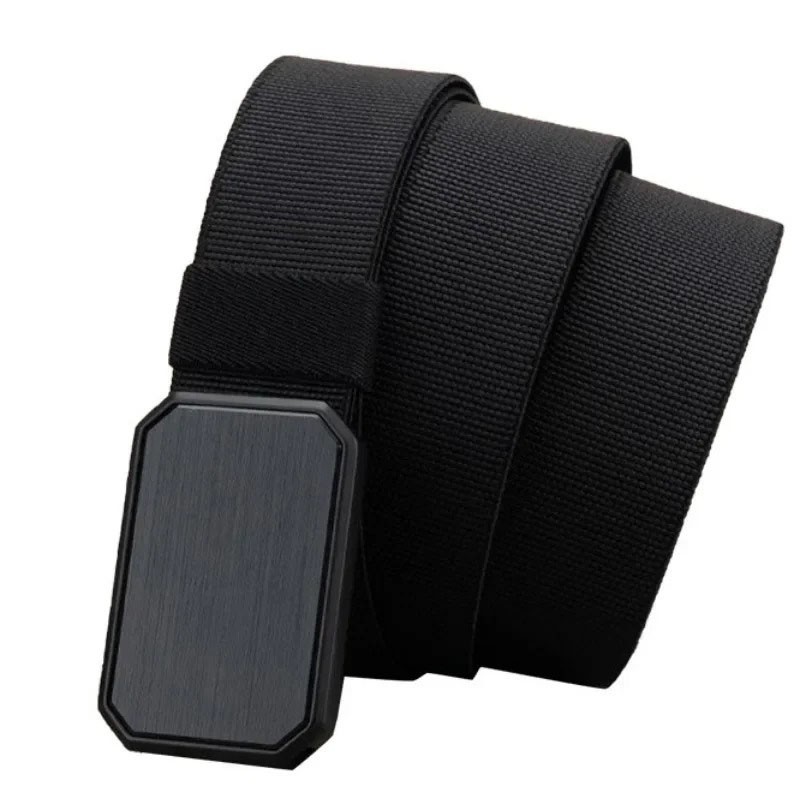 Men’s Stretch Belt Quick Release Belt Magnetic Buckle Elastic Webbing Outdoor