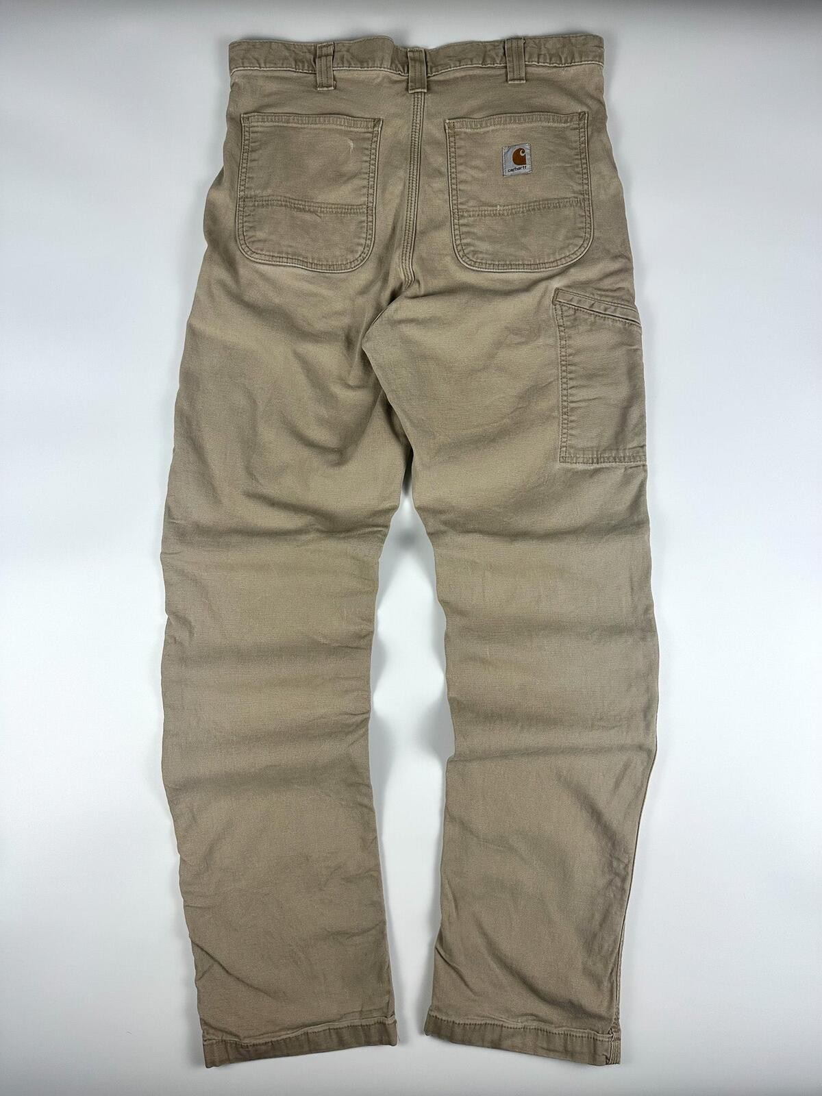 Preloved 2010s Carhartt Relaxed Fit Rugged Flex Workwear Carpenter Pants 35×32