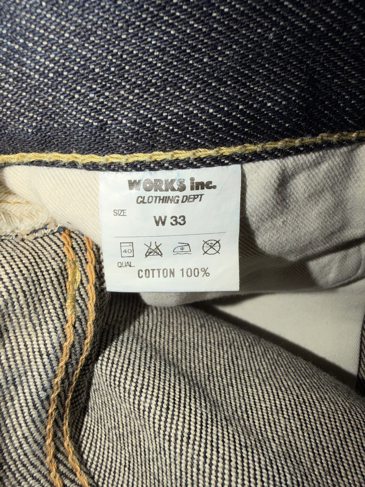 Iron Heart 21oz Extra Heavy Selvedge Denim Jeans Dark Blue Straight Button Fly
