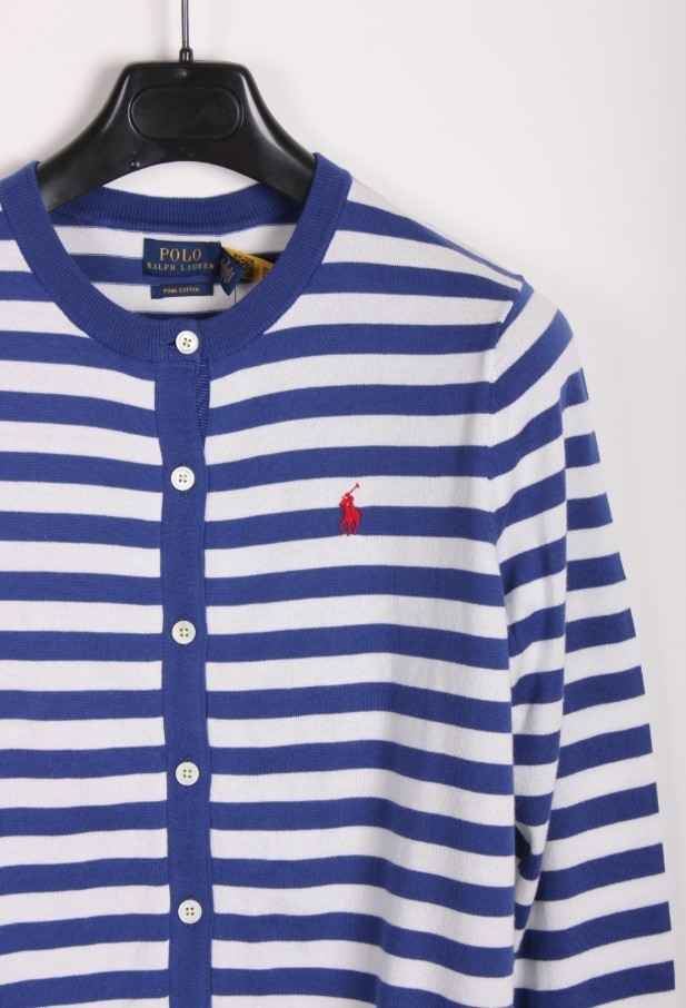 polo ralph lauren women striped cardigan XS