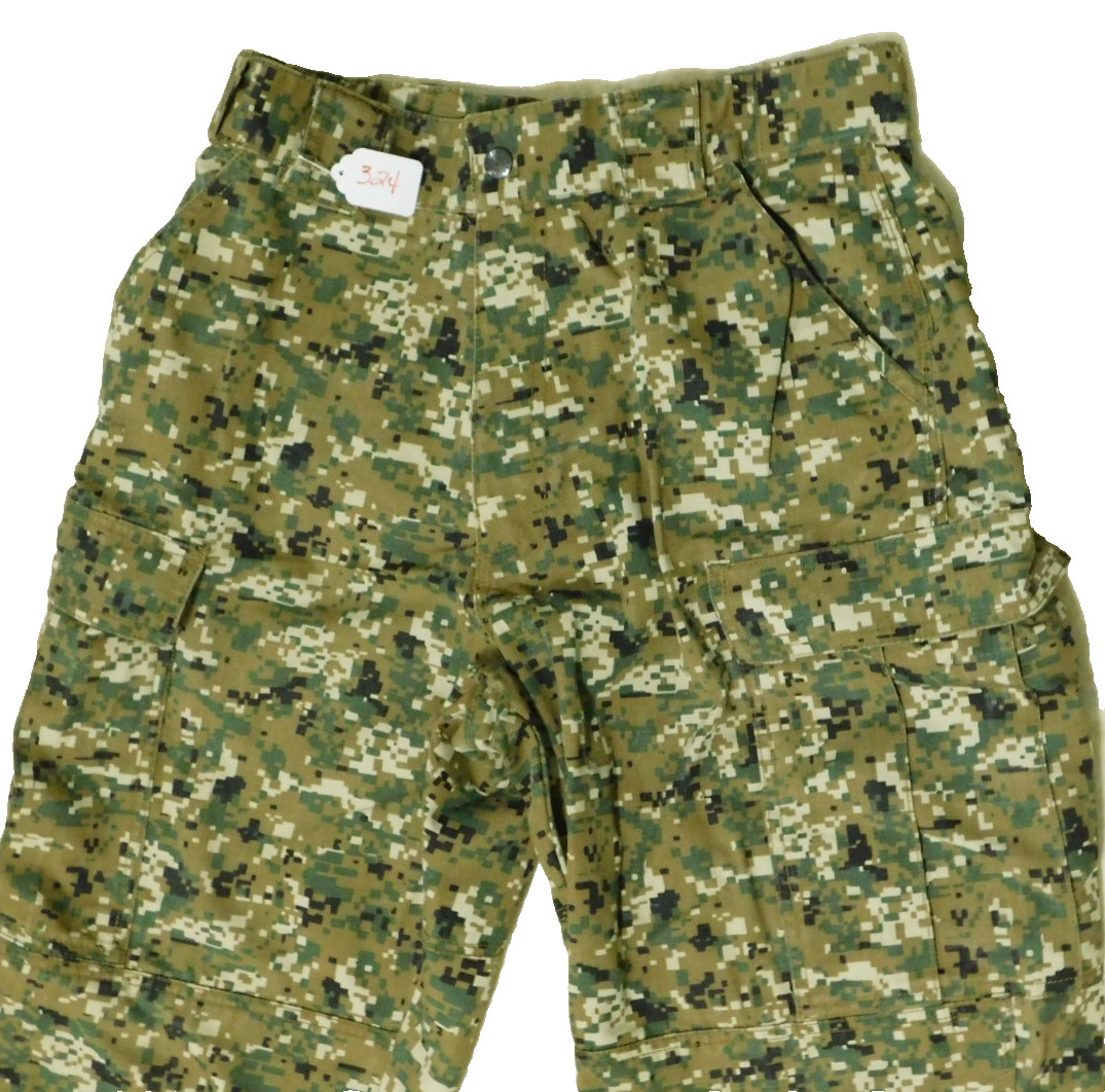 5.11 Tactical Pants Medium Waist Digi Camo TDU Ripstop Relaxed Cargo