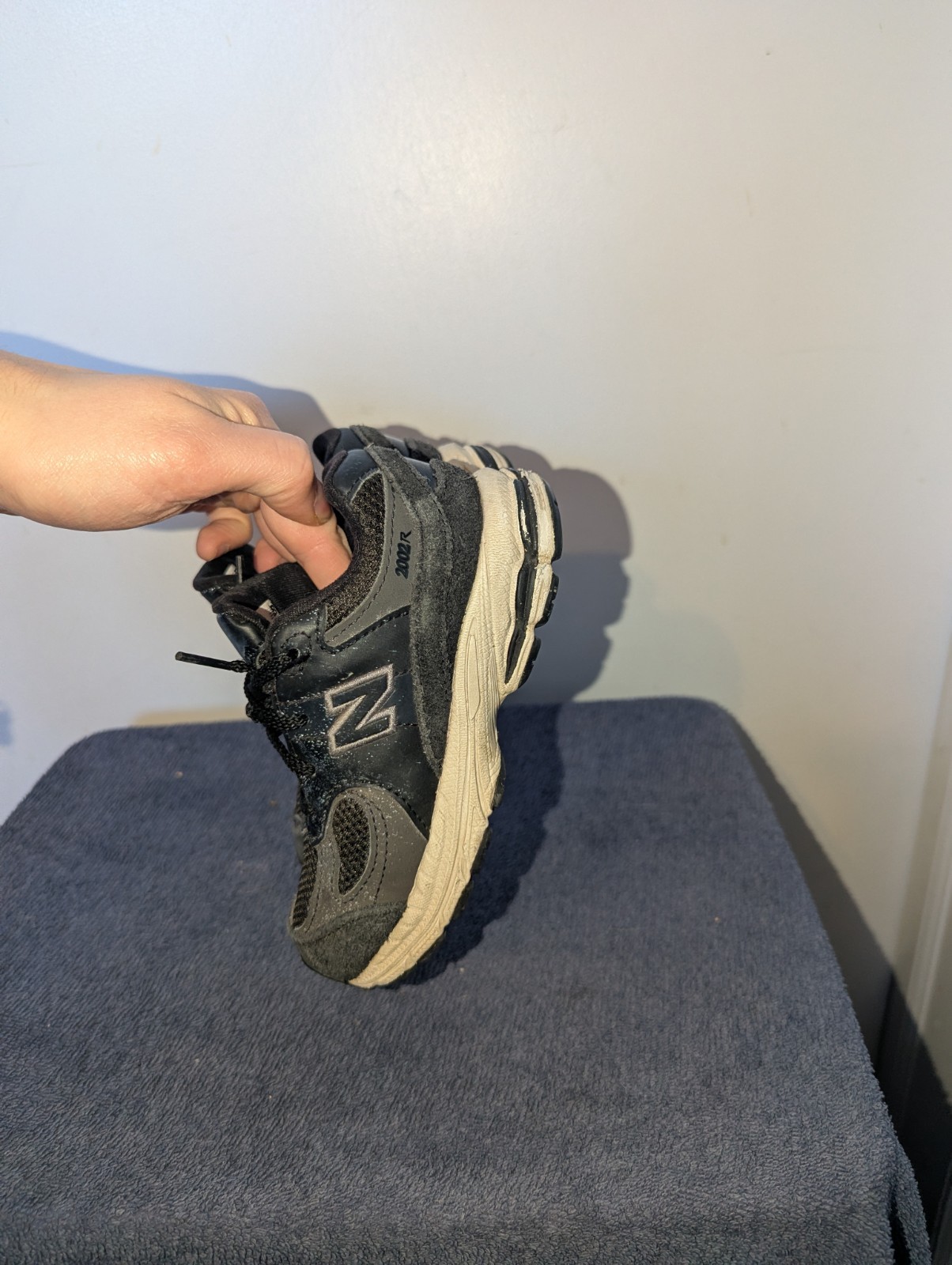 New Balance 2002R Toddler Black Phantom Size 10 M Sneakers IC2002BK