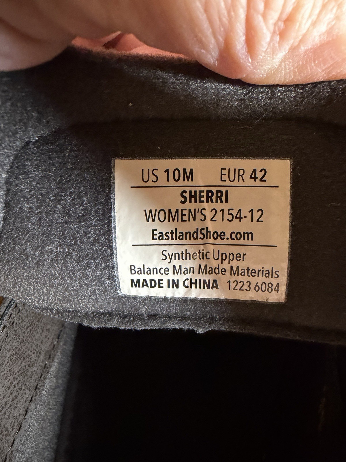 Eastland Sherri Mary Jane Comfort Shoes Women’s Size 10M Brown Hook Loop Casual