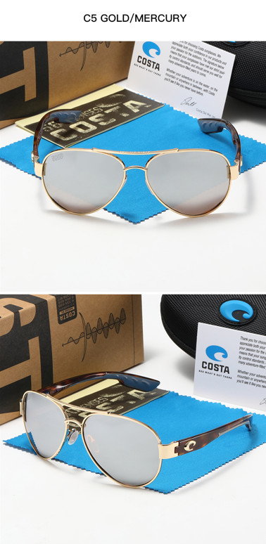 Costa Del Mar Tuna Alley All Color PolarizedLens Sunglasses