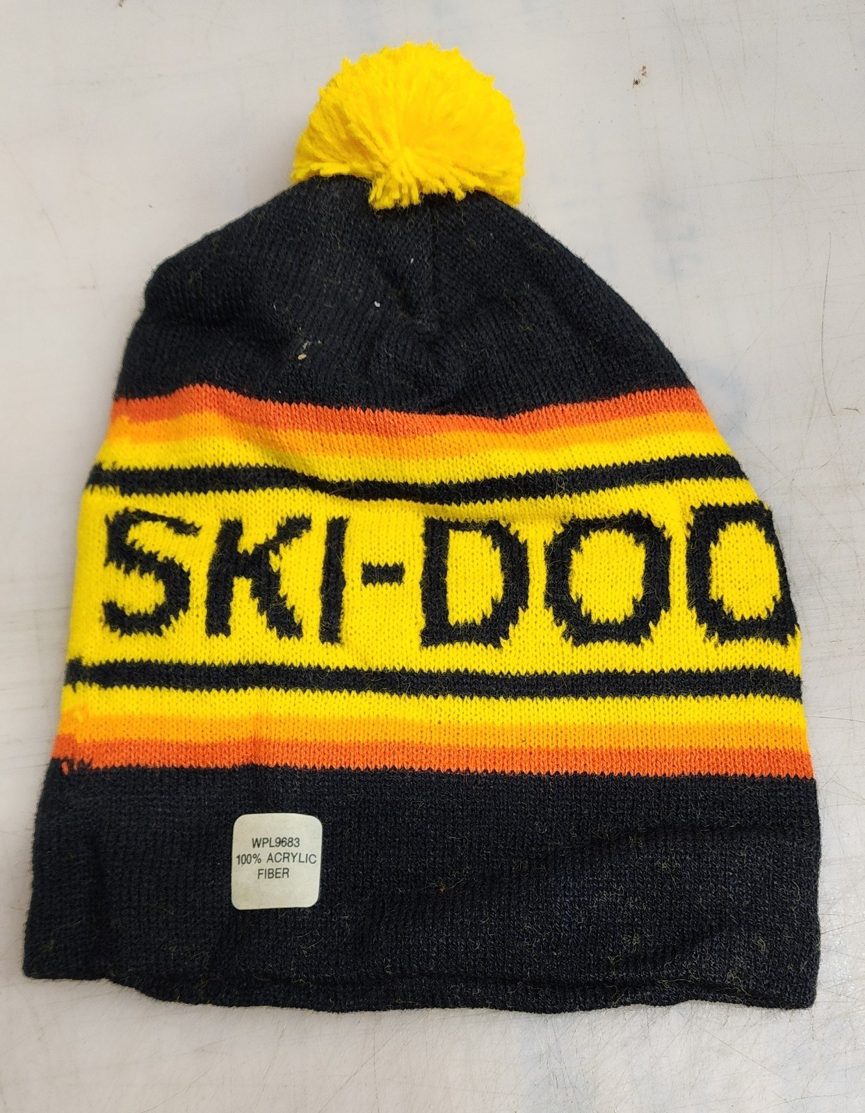 Vintage Ski-doo taboggans, winter hats, unopened pack of 12 with tags