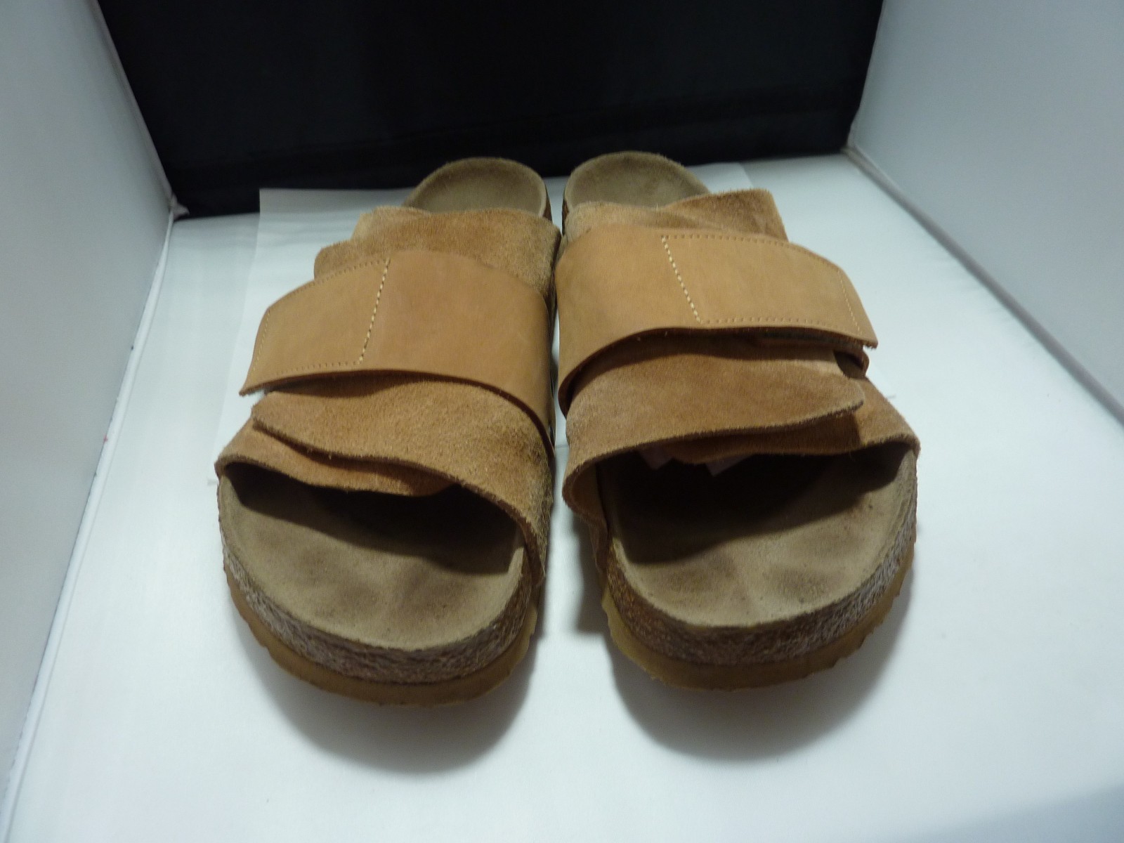 Birkenstock Kyoto Sandals Mens 43 US 10 WHEAT Slide On Made in Germany