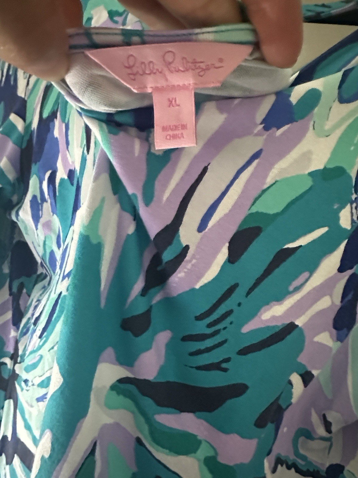 Never Wore! Lilly Pulitzer Emma Cotton Dress Women’s XL