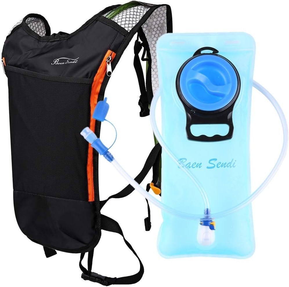 Mochila De Hidratacion Con Bolsa De Agua De Mochila 2L: Ideal Para Exteriore…