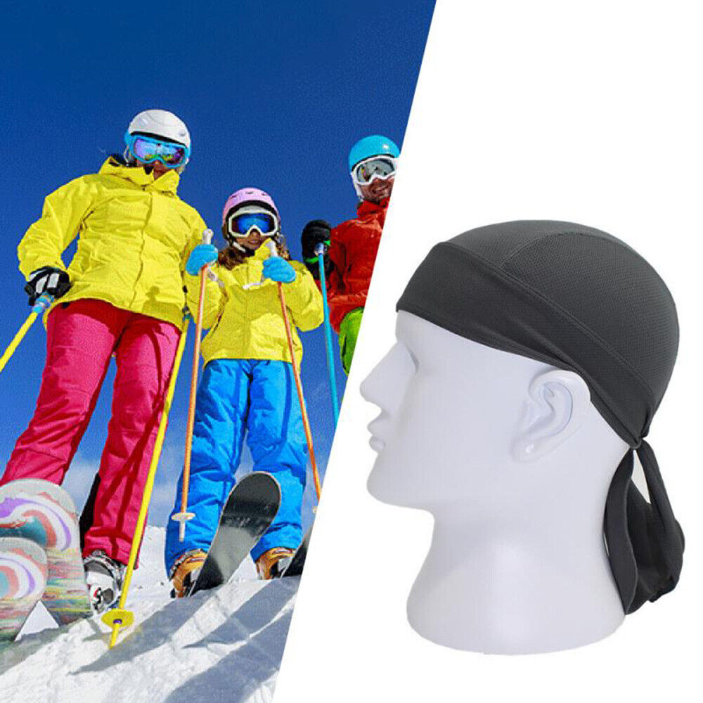 UV Protection Helmet Liner Skull Cap Dew Rags Head Wrap Beanie Hat for Men Women