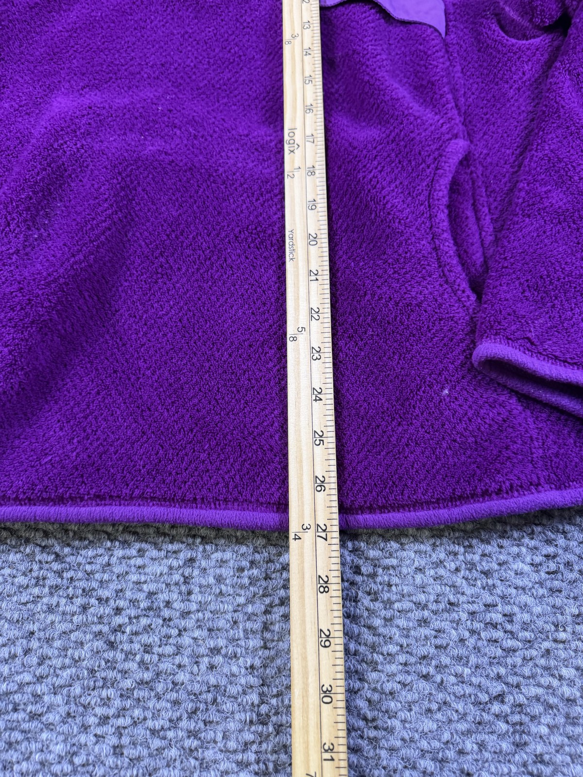 Patagonia Snap-T Fleece Jacket Womens Medium Purple Pullover Warm