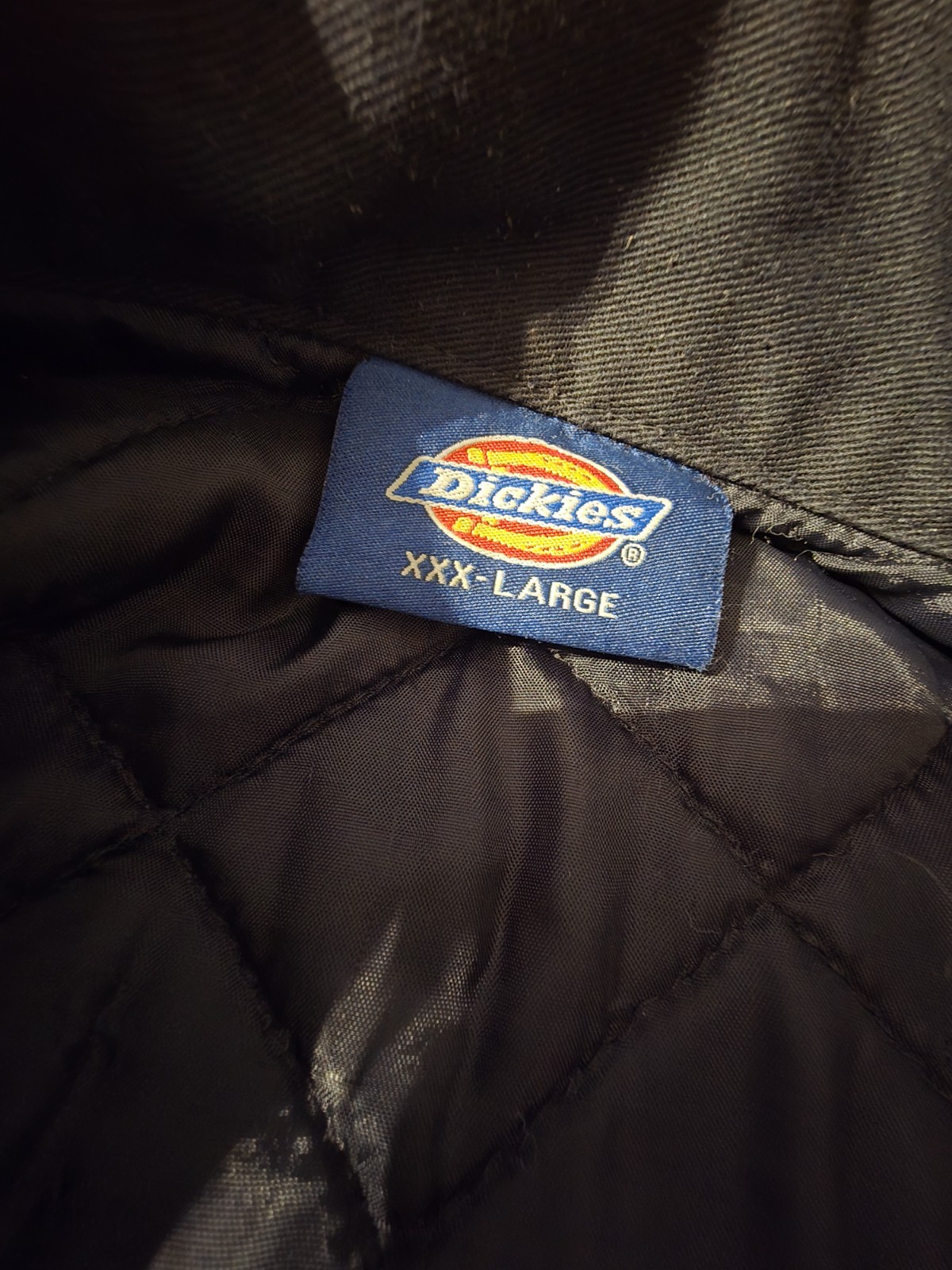 Vintage 90s Dickies Eisenhower Mechanic Jacket Mens Size 3XL Quilted Lined Zip