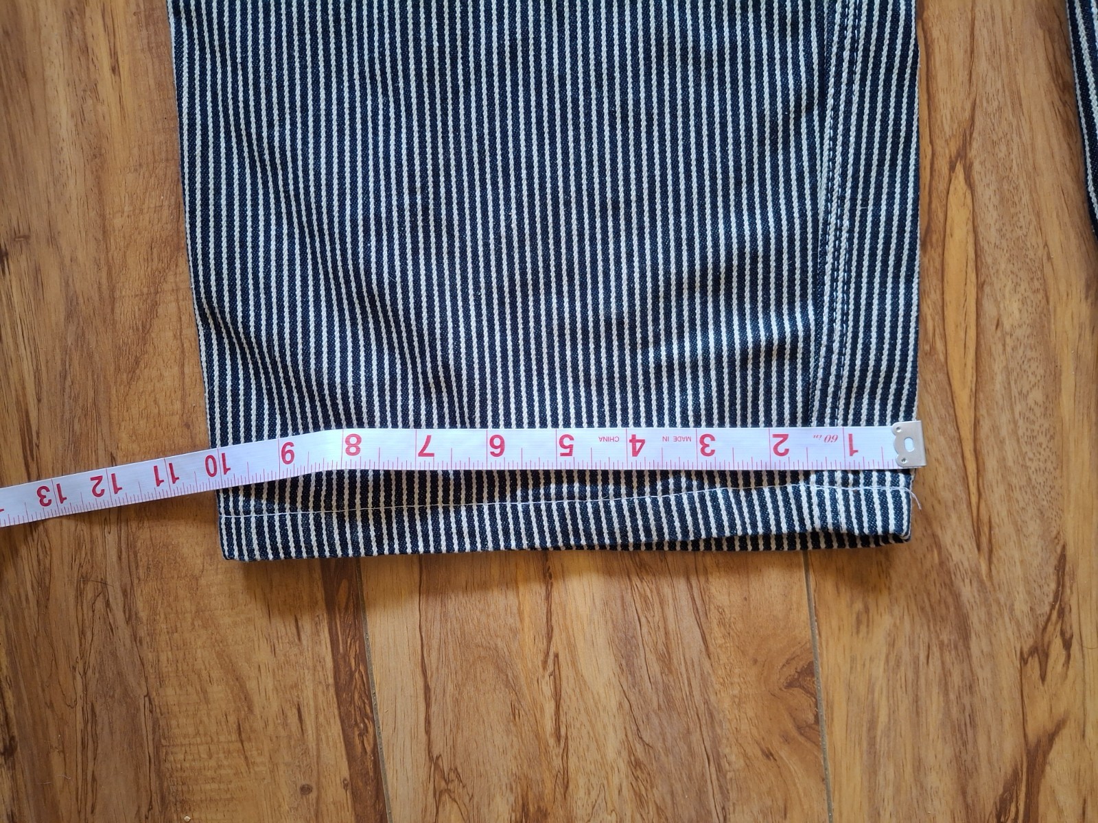Dickies Hickory Stripe Bib Overalls – Men’s 34×30 – New without tags