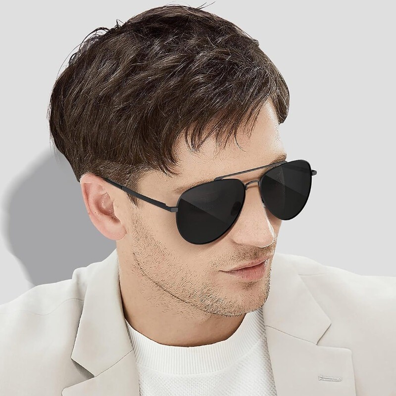 Sunglasses for Adult Polarized Driving Classic Shades UV 400 Protection
