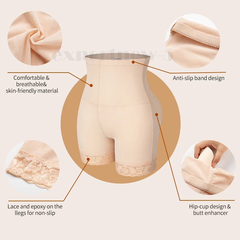 FAKE ASS Butt and Hip Enhancer Booty Padded Underwear Pants Women Body Shaper