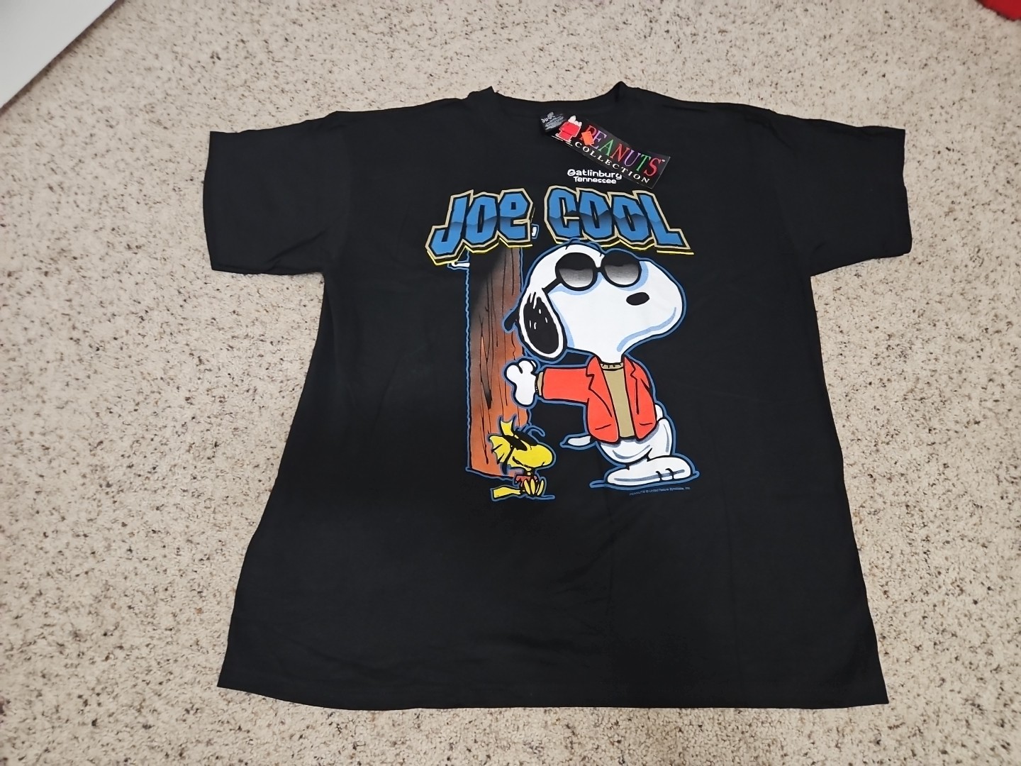 Vintage RARE New W/ Tags Peanuts Snoopy Joe Cool T-Shirt Sherry’s Best Men’s XL
