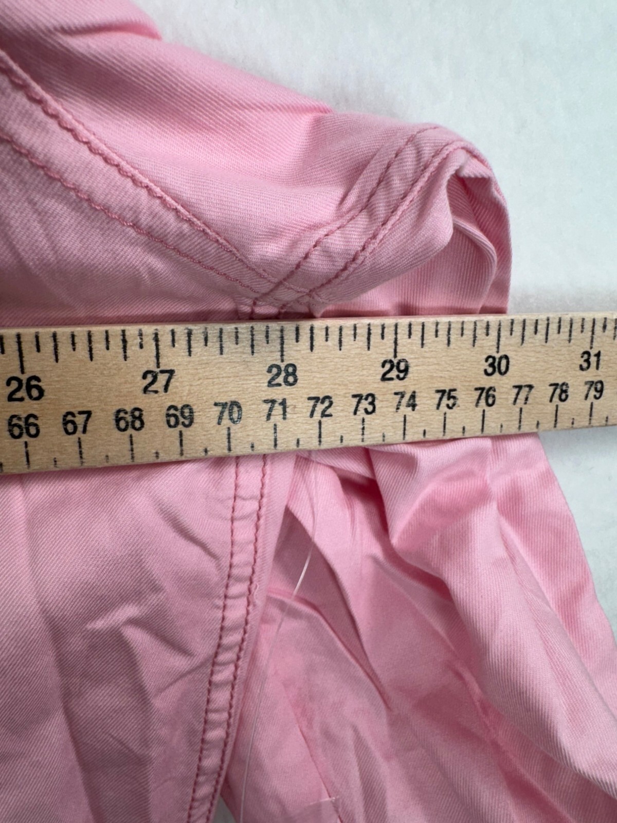 We The Free Freddie Shirt Button Down Fairy Tale Pink oversized 90s sz S