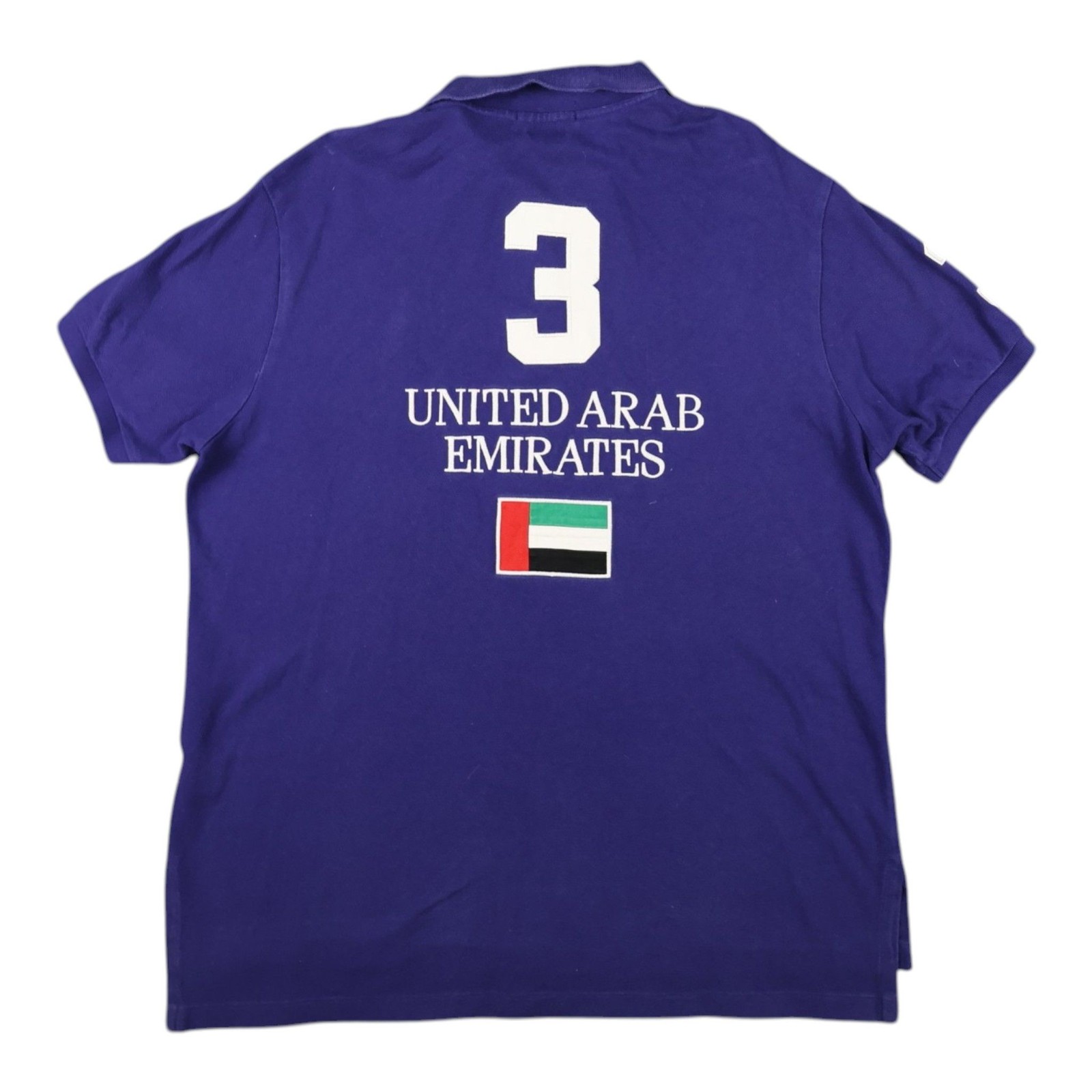 Ralph Lauren Shirt Mens XLARGE Purple United Arab Emirates Polo Big Pony Size XL