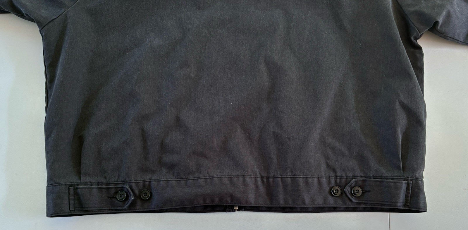 Dickies Insulated Eisenhower Front Zip Jacket – Black, Size 3XL TJ15 Bk
