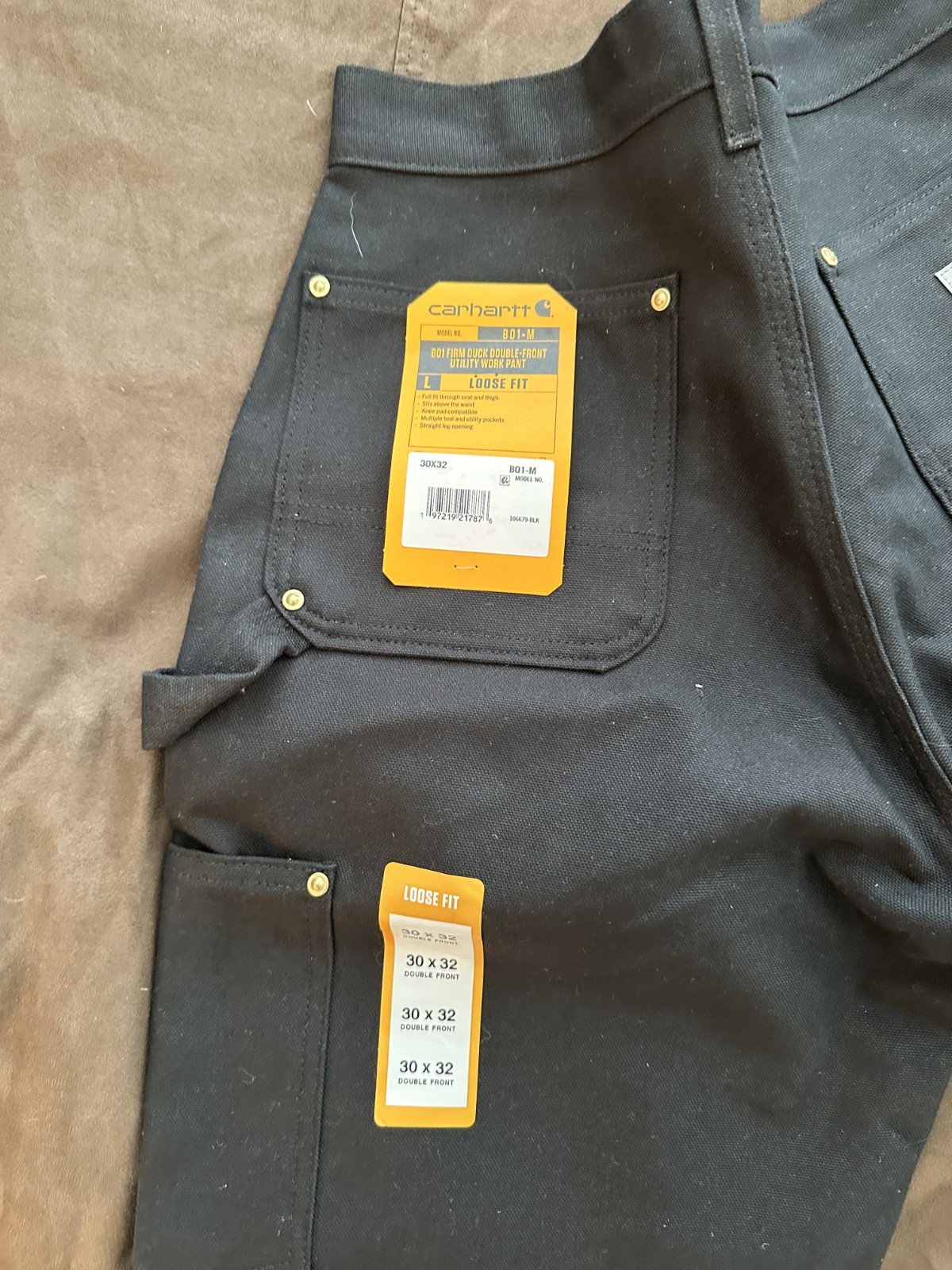 Carhartt B01 Double Near NOS Made in USA pants 30×32
