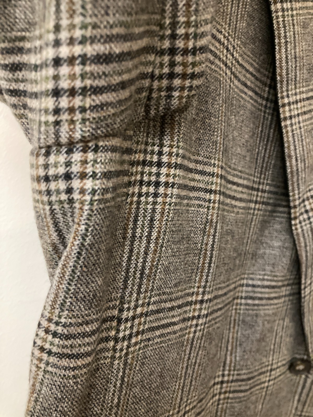 VGUC Ermenegildo Zegna Sport Coat Neutrals Wool/Cashmere IT54/52