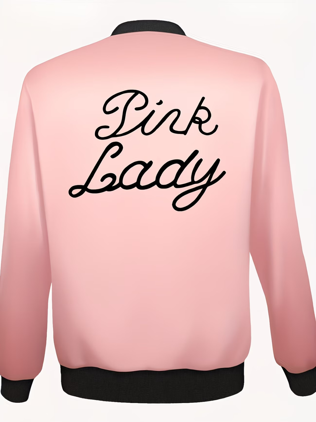 Pink Lady Womens Zip Jacket Size 12 14 Colour Block Loose Fit Pockets Coat