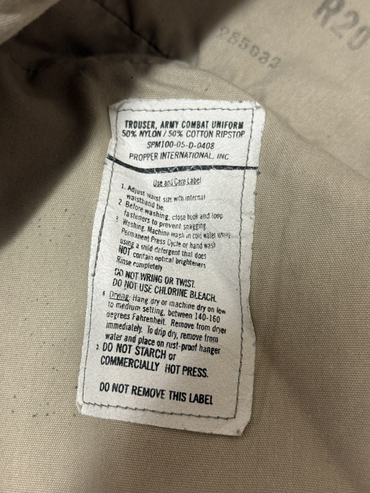 US Army ACU UCP Digital Camo Cargo Pants Large Long Ripstop Military Used
