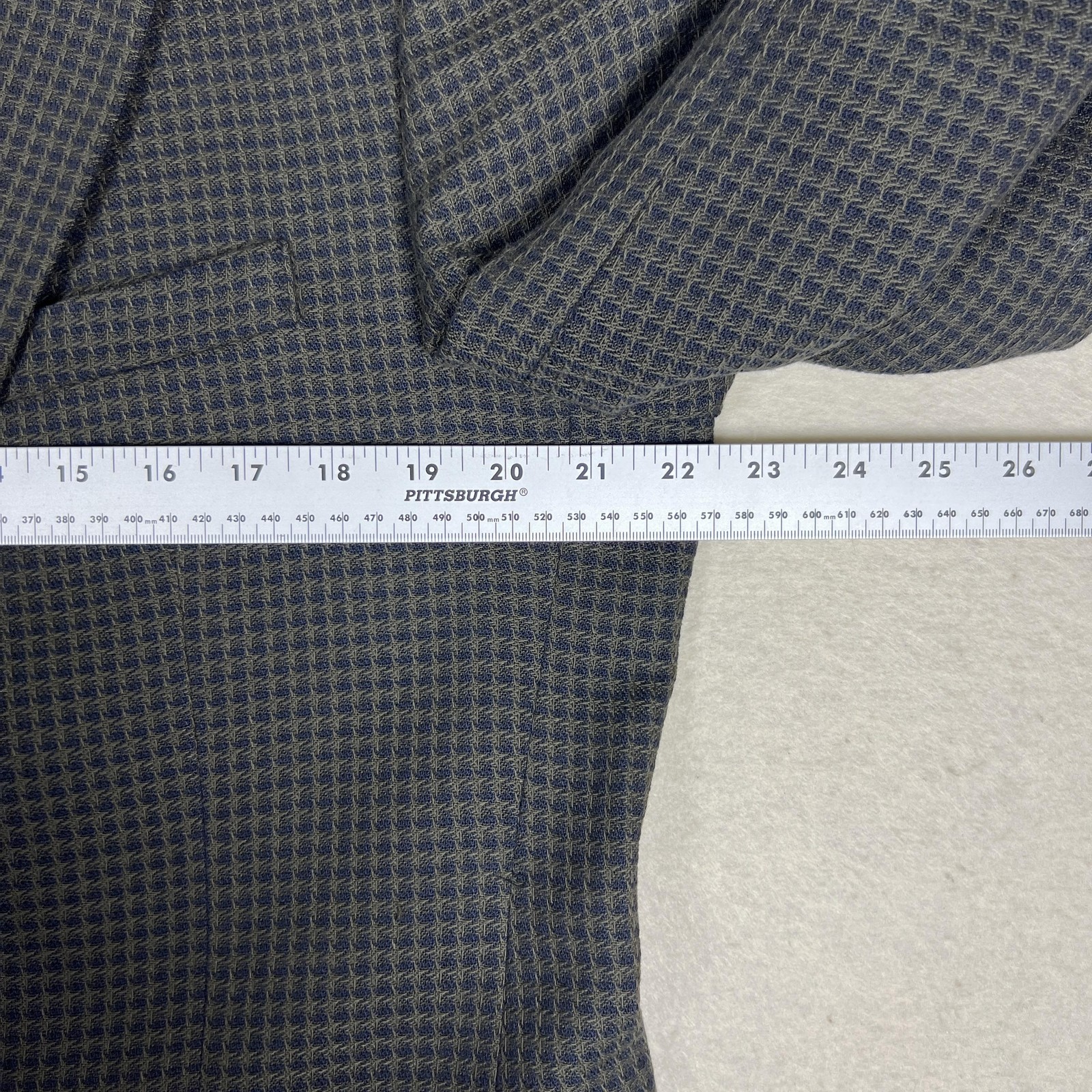 Panhandle Slim Western Blazer 42R Men’s Micro Check Jacket Western Yoke