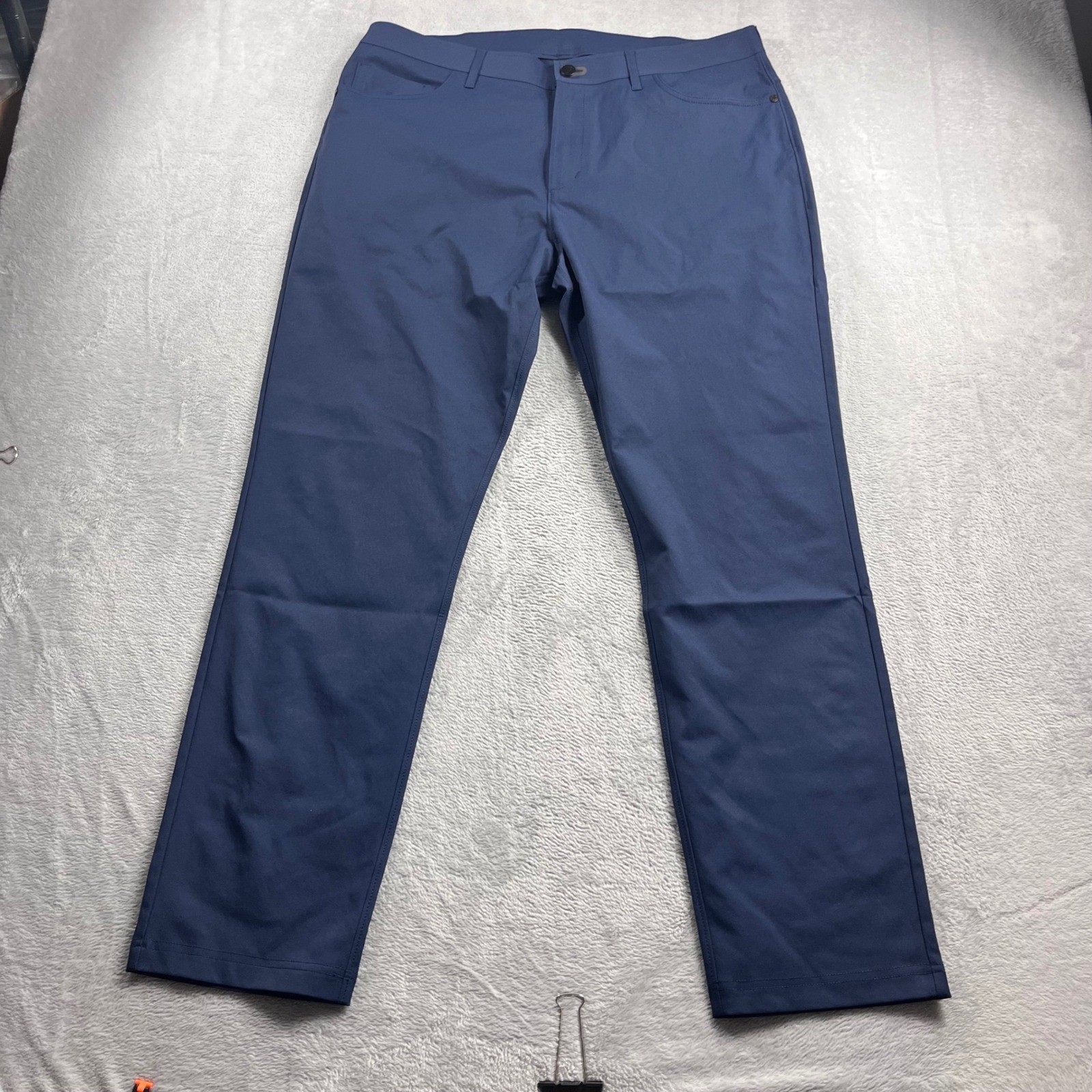 Public Rec All Day Every Day Pants Men 36×32 Navy Blue Performance Chino Trouser