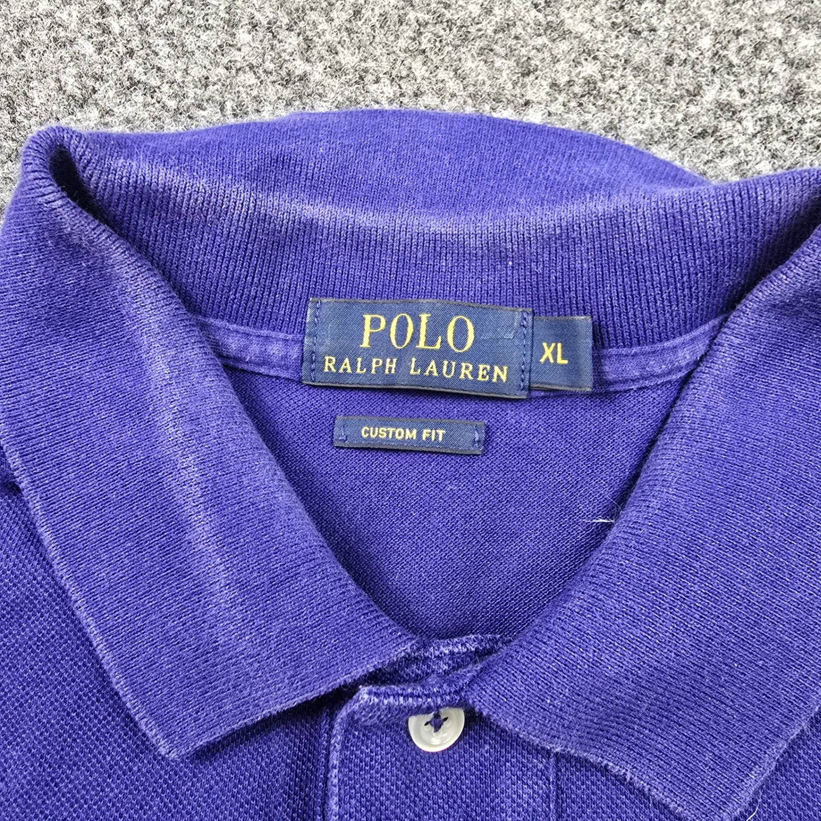 Ralph Lauren Shirt Mens XLARGE Purple United Arab Emirates Polo Big Pony Size XL