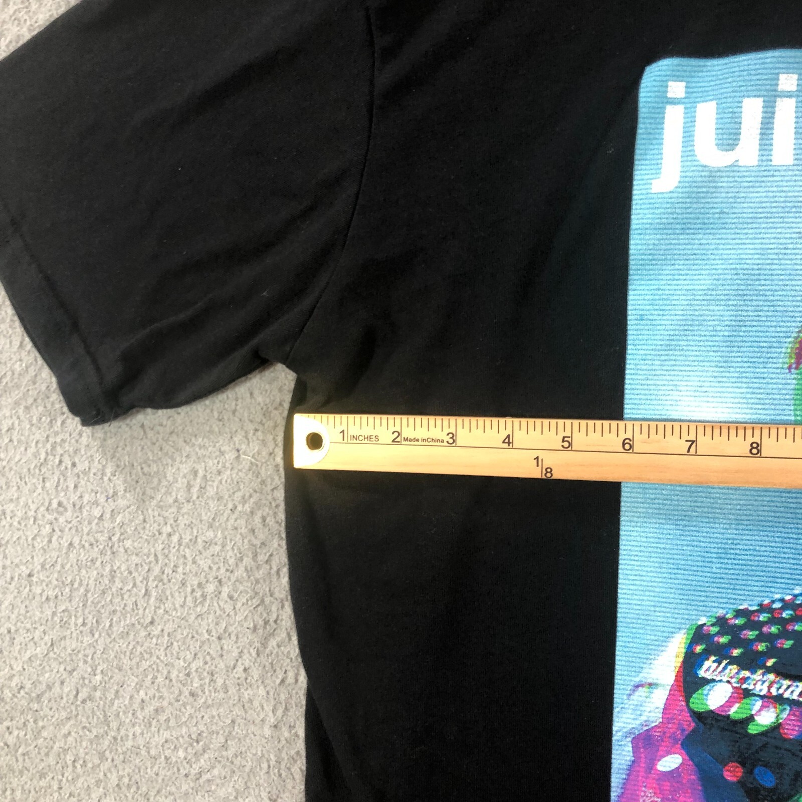 juice wrld t shirt mens XL black rap tee 999