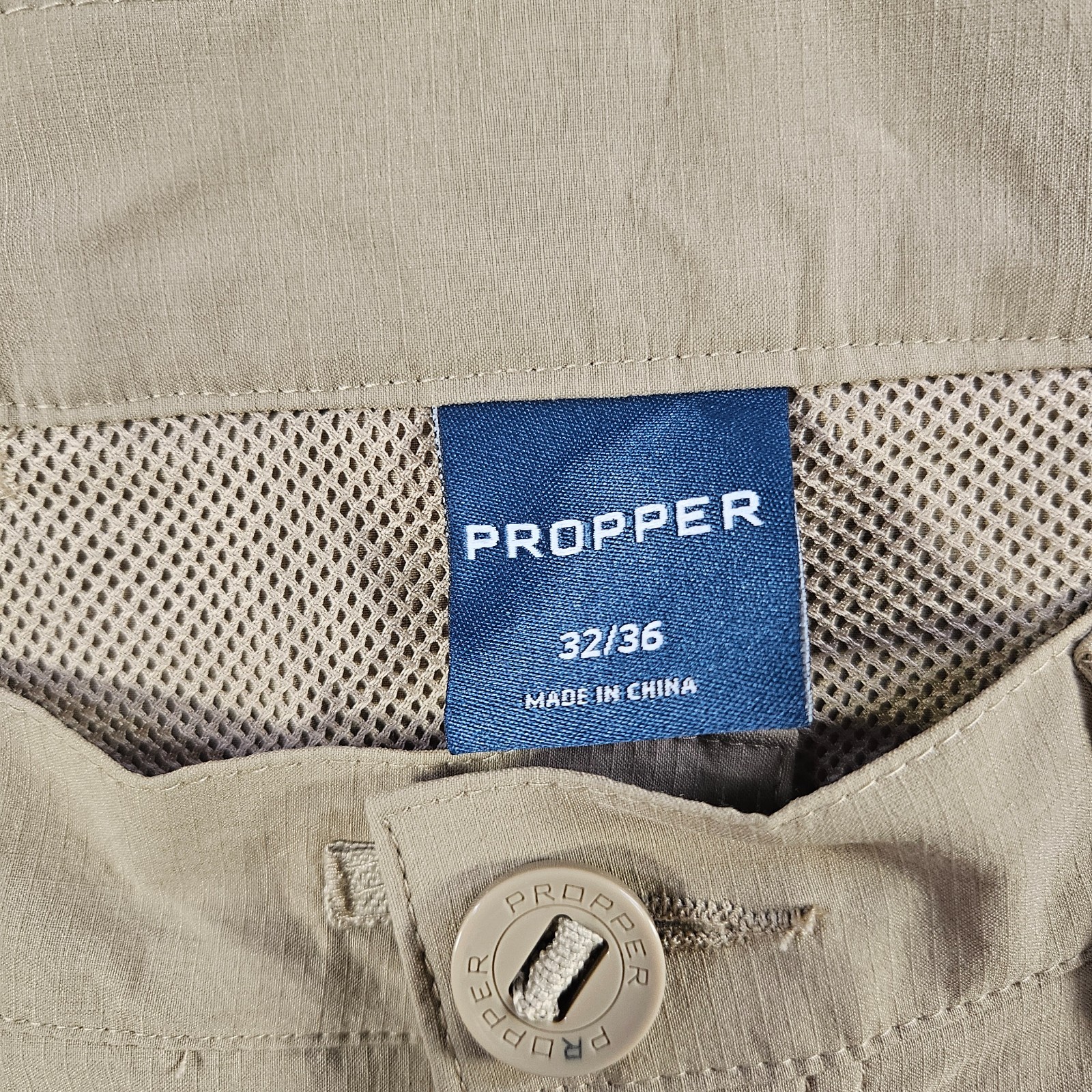 NEW Propper Tactical Cargo Utility Pants Men 32 x 36 Khaki Lightweight USF50